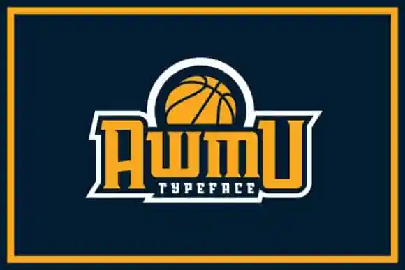 Awmu Display Font