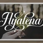 Ayalena Calligraphy Font