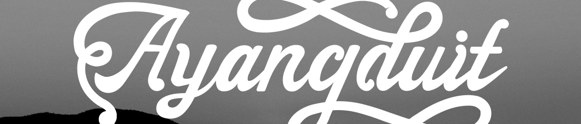 Ayangduit Script Font