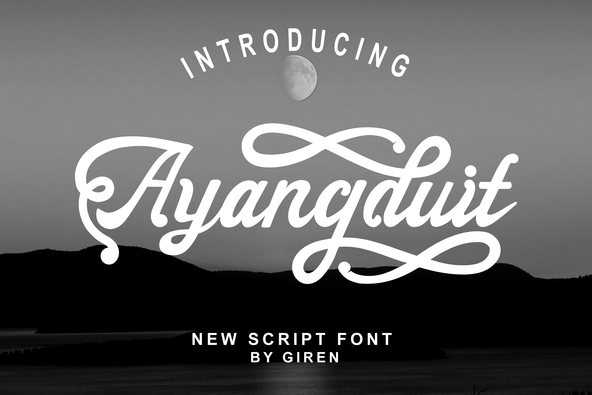 Ayangduit Script Font