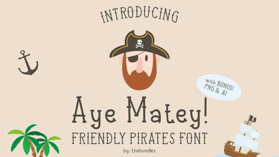 Aye Matey Font › Fontesk