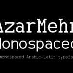 AzarMehr Monospaced Font Family › Fontesk