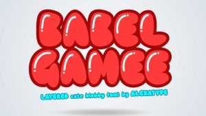 Babelgamee Font › Fontesk