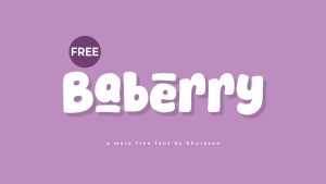 Baberry Font › Fontesk