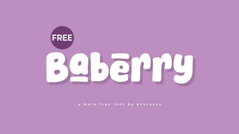 Baberry Font › Fontesk
