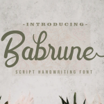 Babrune Font