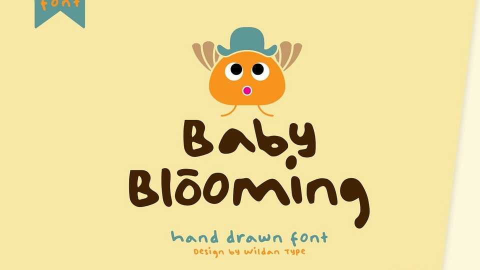 Baby Blooming Font › Fontesk