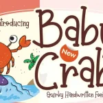 Baby Crab Display Font