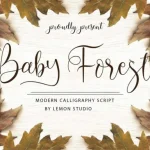 Baby Forest Font