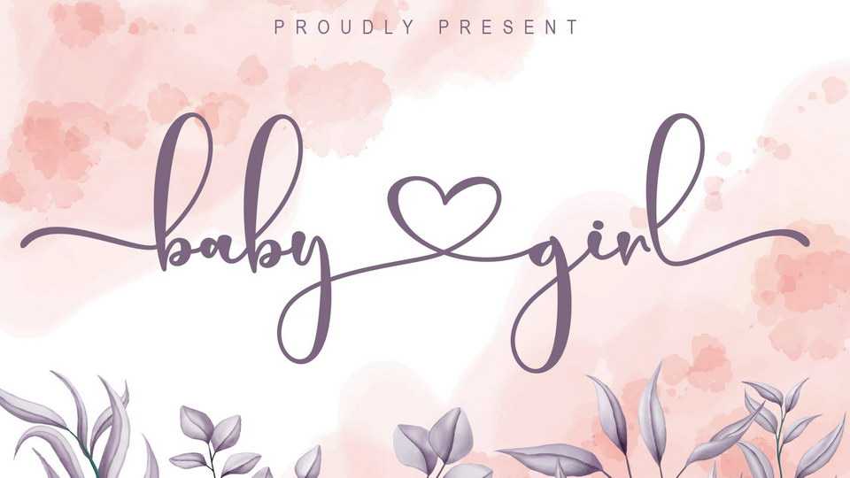 Baby Girl Script Font › Fontesk