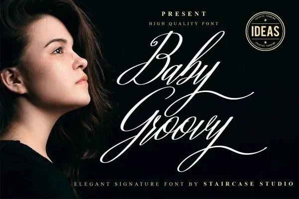 Baby Groovy Font