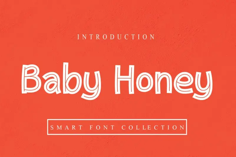 Baby Honey Display Font