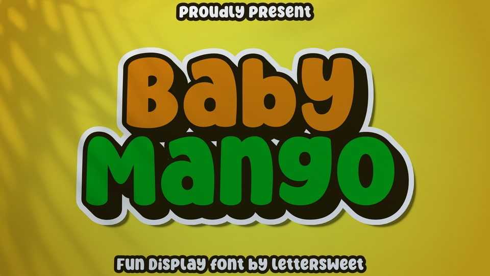 Baby Mango Font › Fontesk