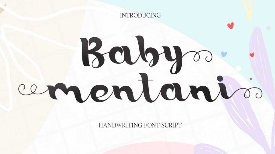 Baby Mentani Font › Fontesk