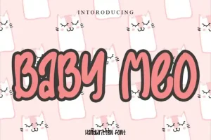 Baby Meo Display Font