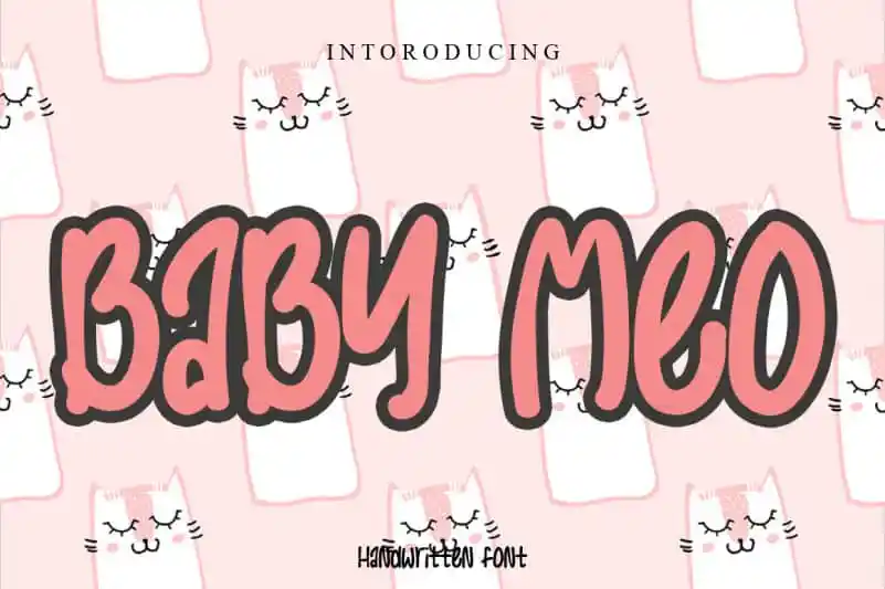 Baby Meo Display Font