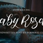 Baby Rosan Font › Fontesk - Fonte Grátis Baby Rosan Font › Fontesk
