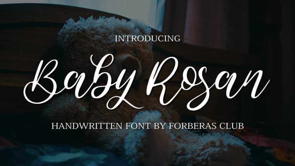 Baby Rosan Font › Fontesk
