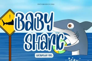 Baby Shark Display Font