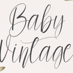 Baby Vintage Font