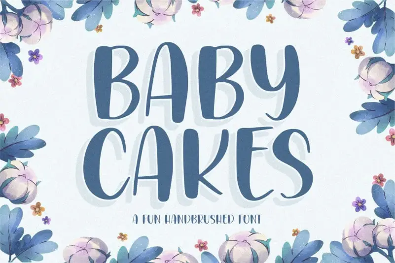 BABYCAKES Handbrushed Font