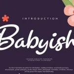 Babyish Script Font