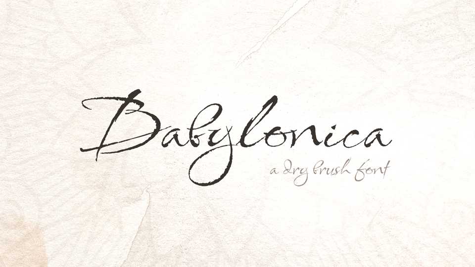 Babylonica Font › Fontesk