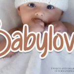 Babylove Display Font