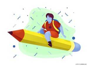 Back to School Vector Illustration (Ai)