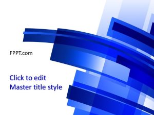 Background Blue PowerPoint Template