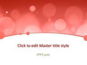 Background Coral PowerPoint Template