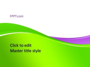 Background Green PowerPoint Template