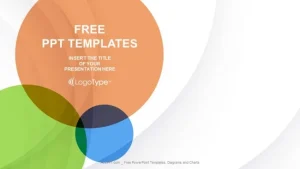 Background with circles PowerPoint Templates