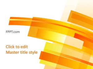 Background Yellow PowerPoint Template