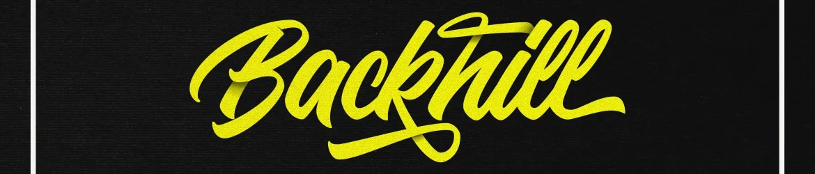 Backhill Bold Script Font