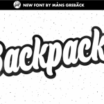 Backpack font