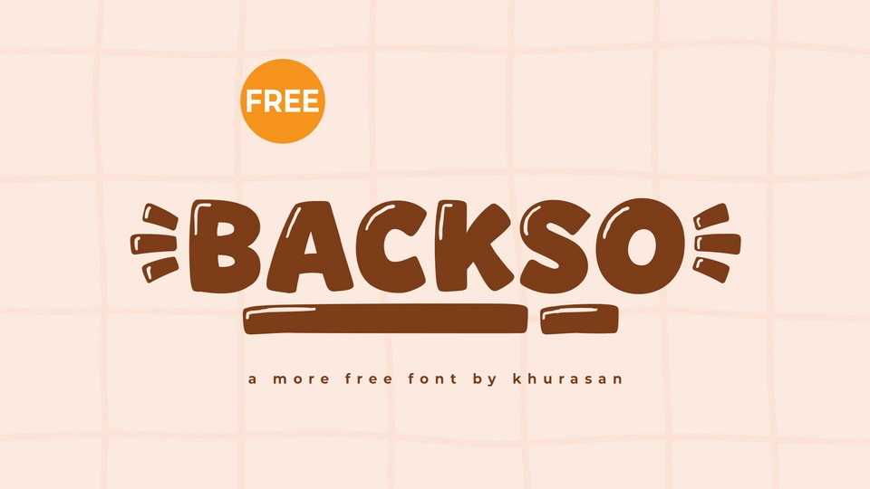 Backso Font › Fontesk