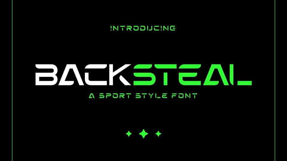 Backsteal Font › Fontesk