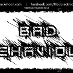 Bad Behaviour font