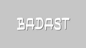 Badast Font › Fontesk