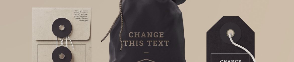 Bag Mockup with Box and Tag