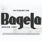 Bagela Sans Serif Font
