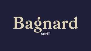 Bagnard Font › Fontesk