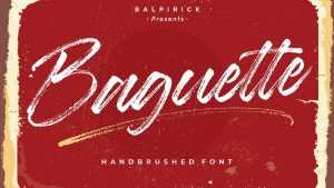 Baguette Font › Fontesk