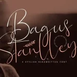 Bagus Stanlley Script Font