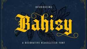Bahisy Font › Fontesk