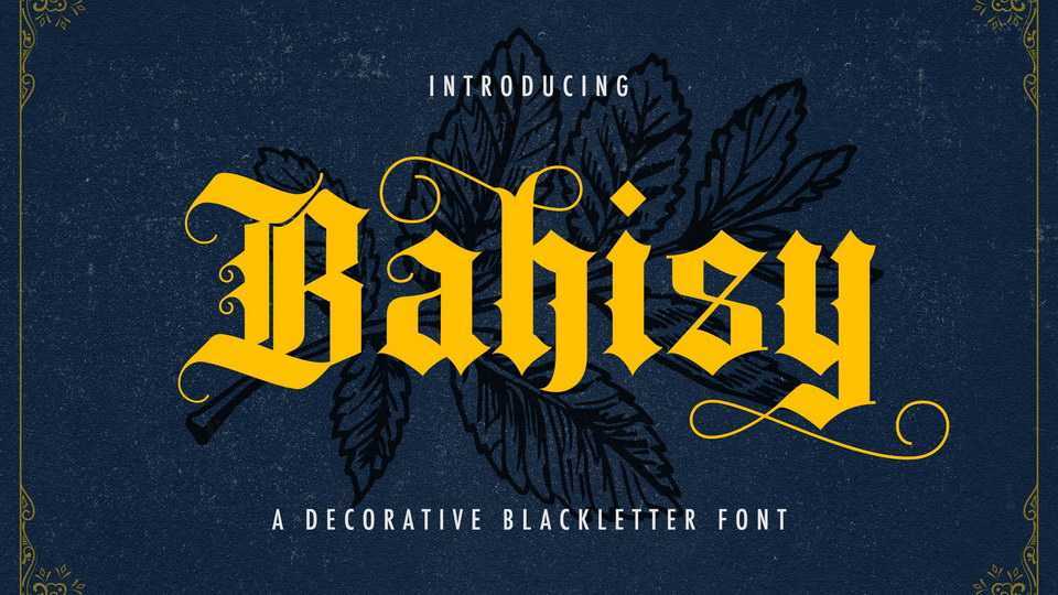 Bahisy Font › Fontesk