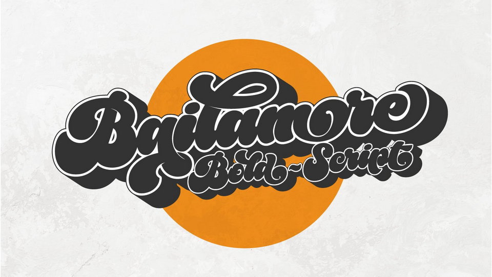 Bailamore Script Font › Fontesk