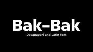 Bak-Bak Font › Fontesk