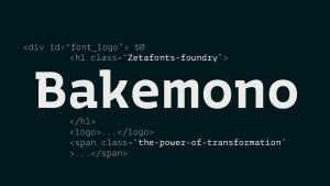 Bakemono Font Family › Fontesk